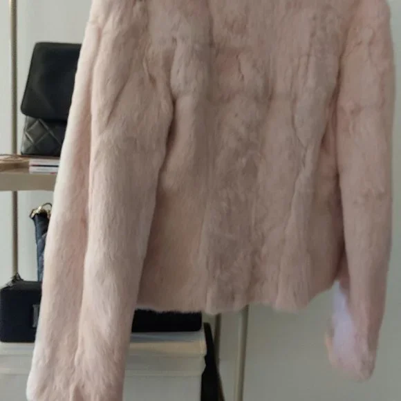 Pink Furry Jacket Coat - Picture 2 of 5
